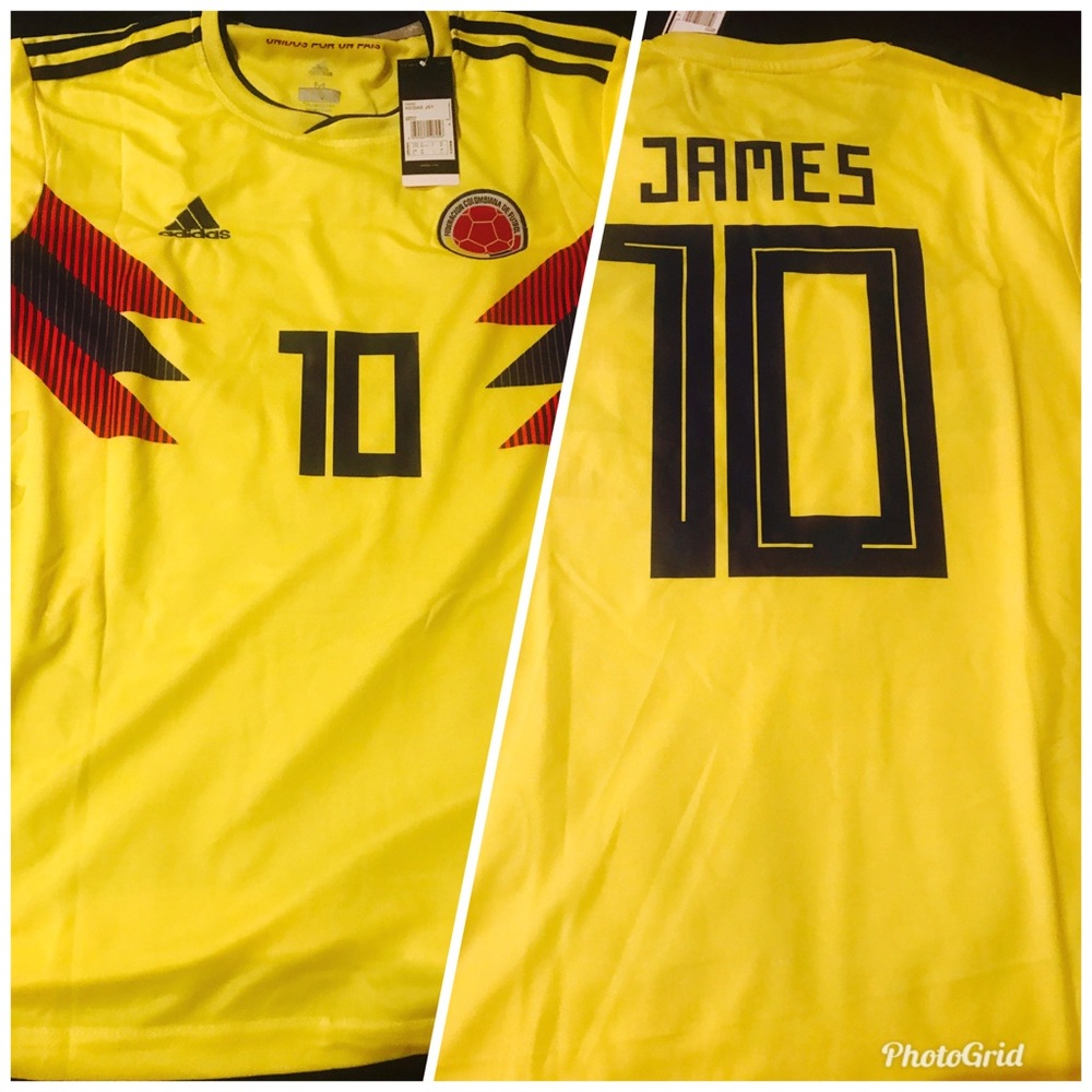 World Cup Colombia soccer jersey set
